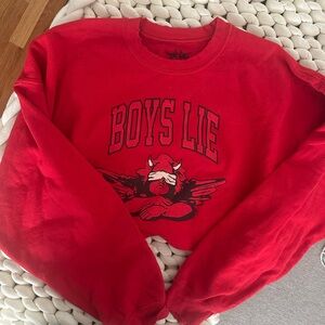 ❌SOLD❌ Boys Lie Cropped Dream Team Crew Neck